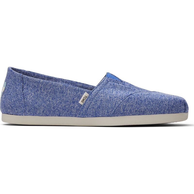 TOMS Repreve Melange Knit Women's Alpargata Blue