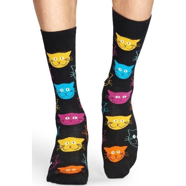 Happy Socks Cat Multi 9001