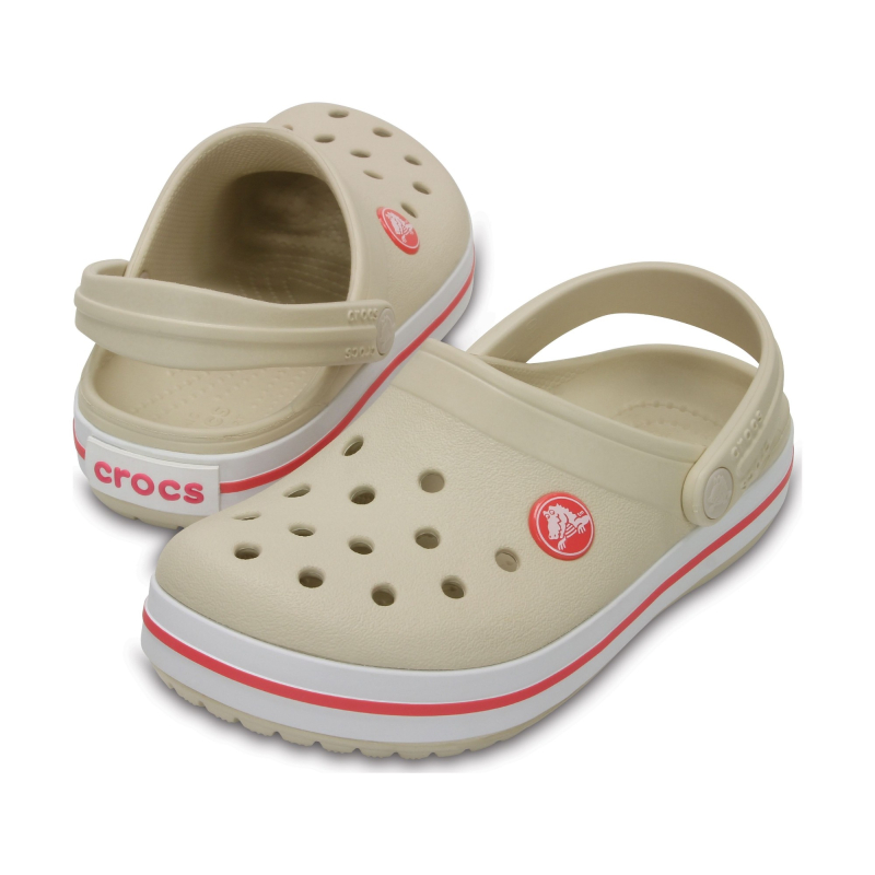 Crocs™ Kids' Crocband Clog Stucco/Melon