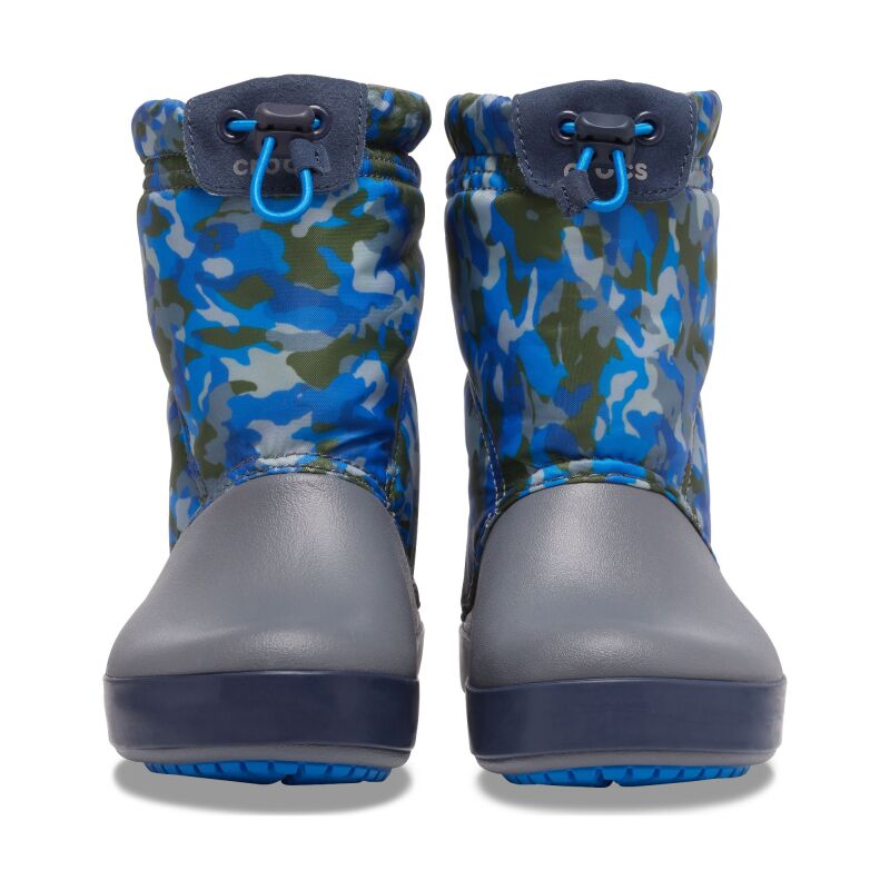 Crocs™ Crocband LodgePoint Graphic Winter Boot K Army Green/Charcoal