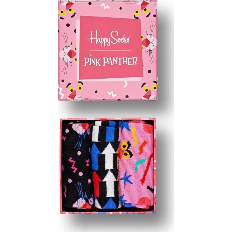 Happy Socks Pink Panther Sock Box Multi 9300