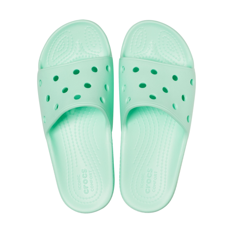 Mint sales croc slides