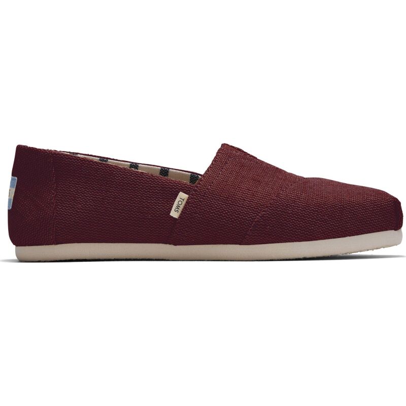 TOMS Heritage Canvas Women's Alpargata Black Cherry 10015766