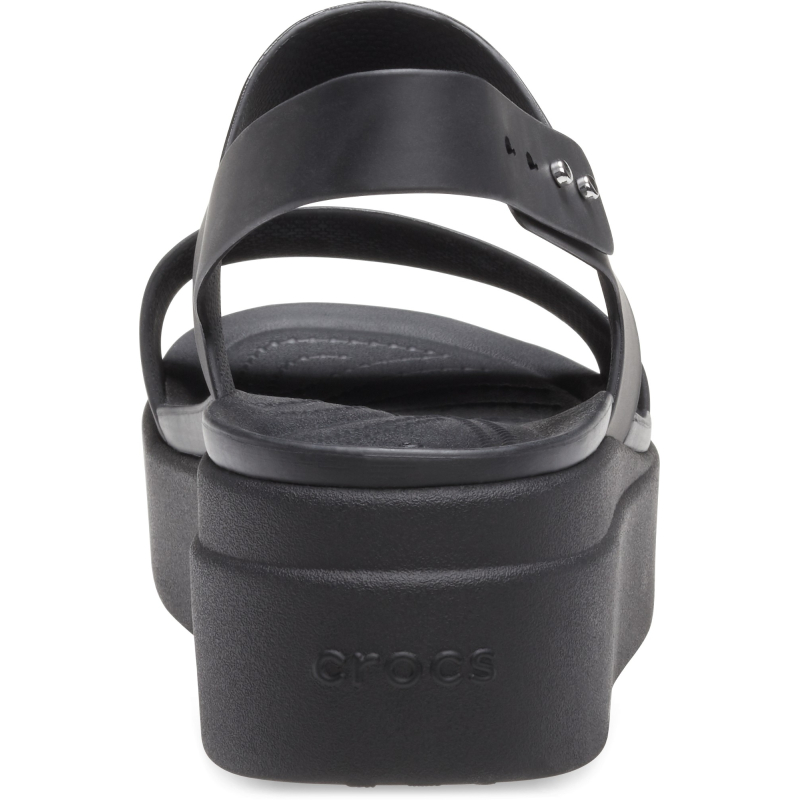 Crocs™ Brooklyn Low Wedge Womens Black/Black