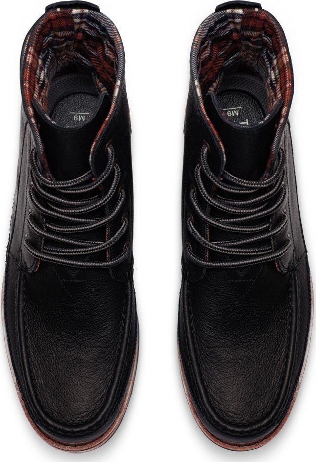 are toms made of leather