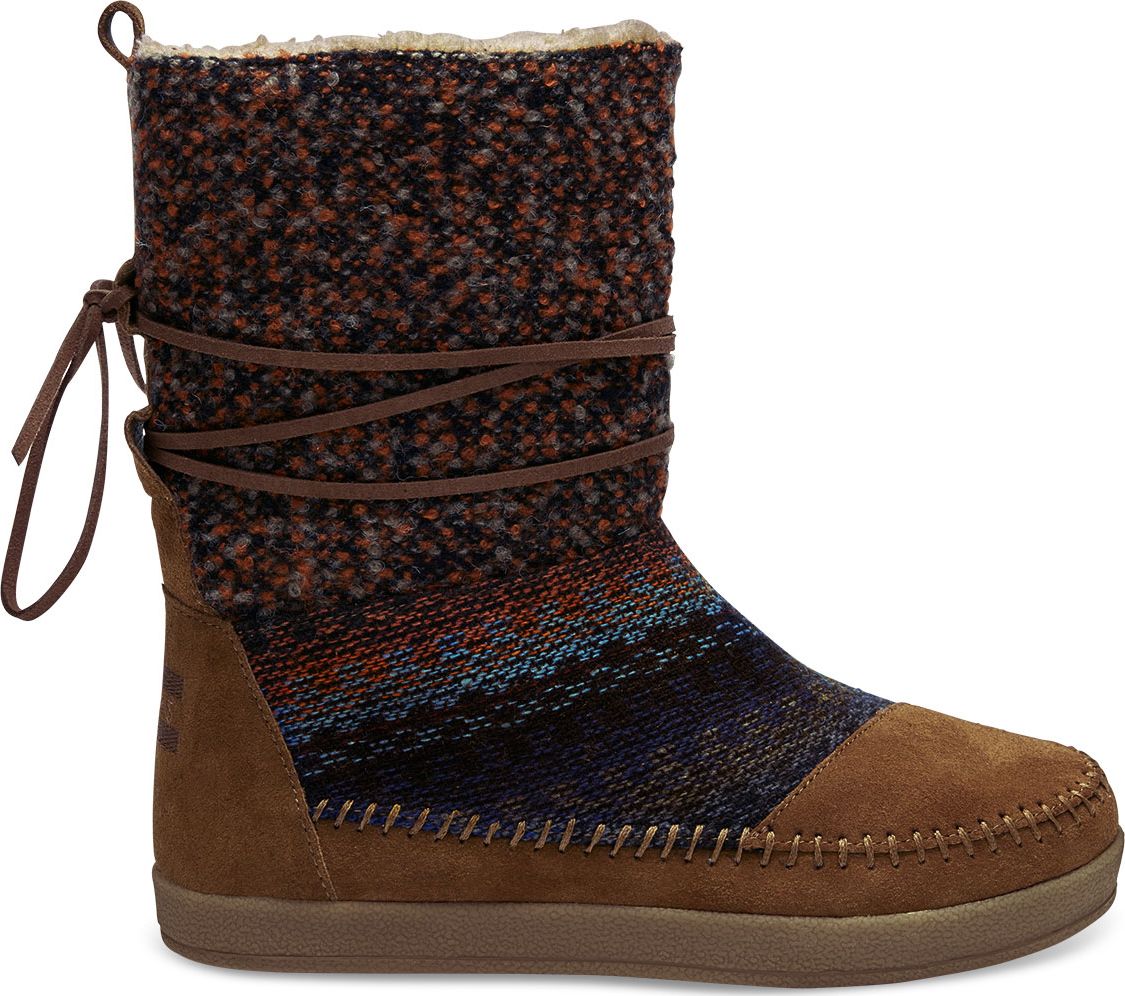 TOMS Suede Textile Women's Nepal Boot OPEN24.LT