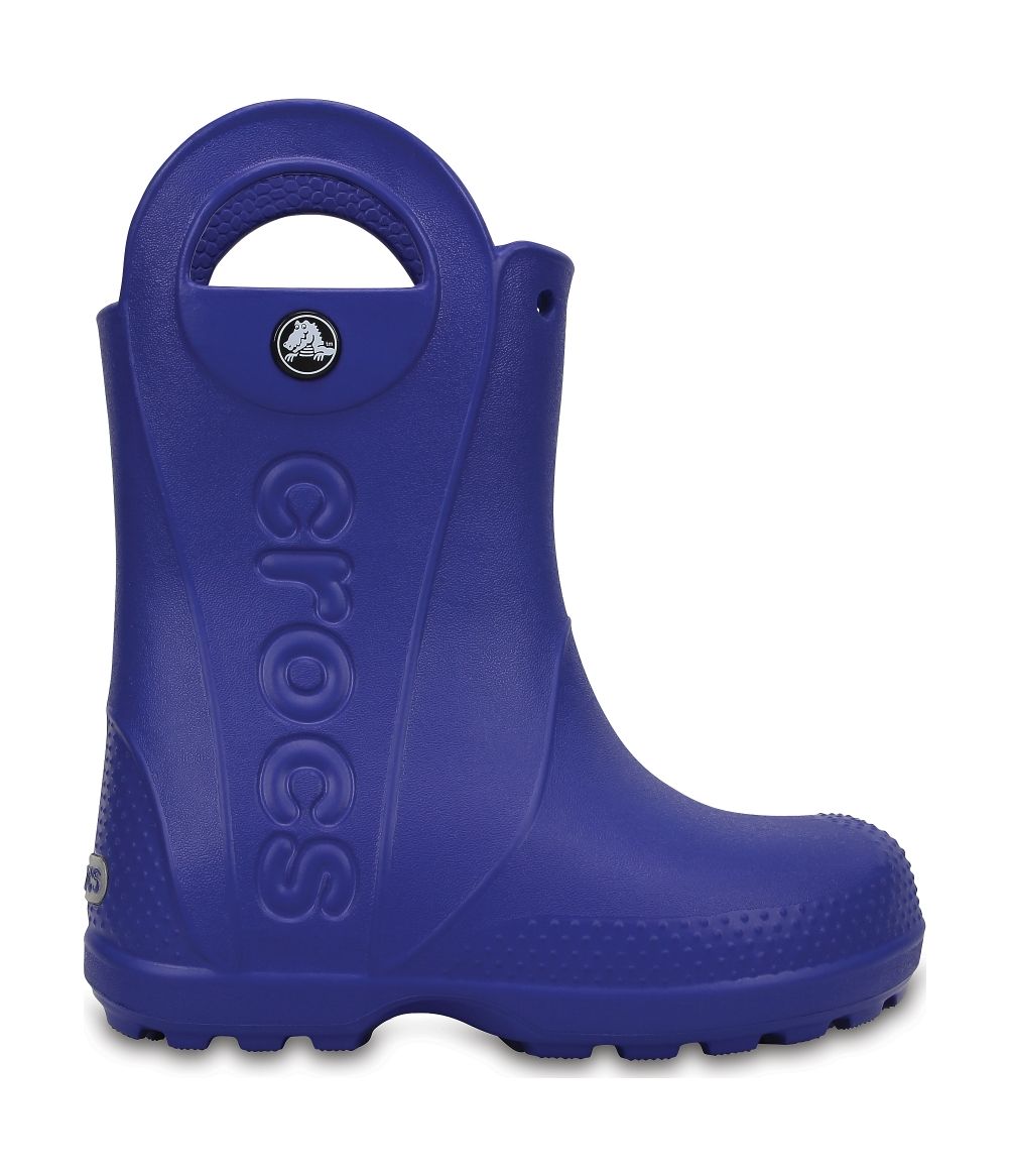 Crocs™ Kids' Handle It Rain Boot Cerulean Blue 32