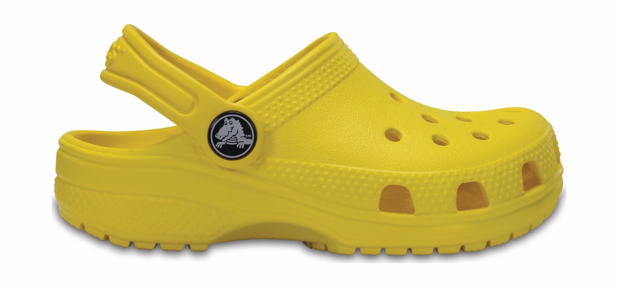 Crocs™ Kids' Classic Clog Lemon 22