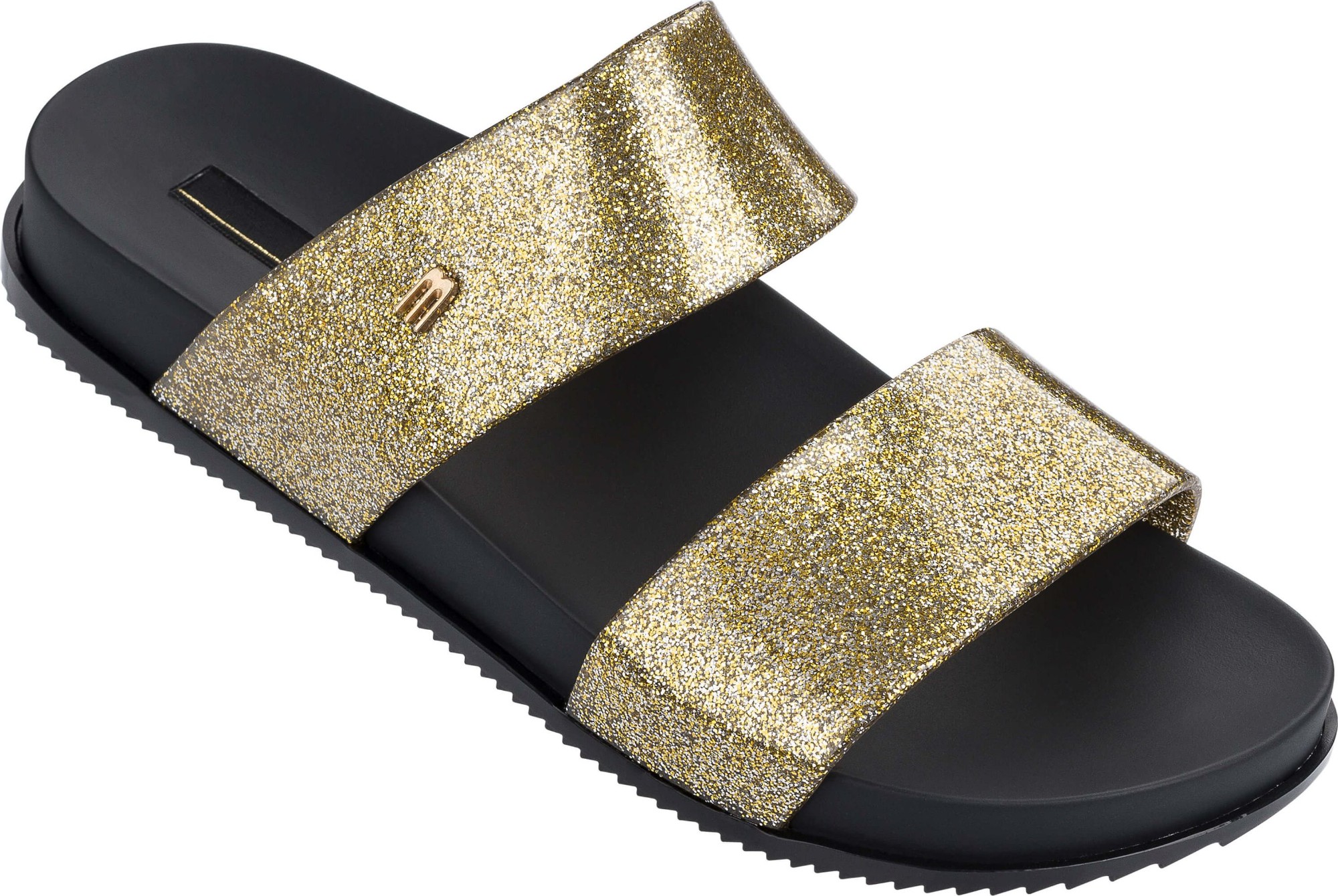 Melissa Cosmic AD Glass Glitter/Black Dorado/Negro 38