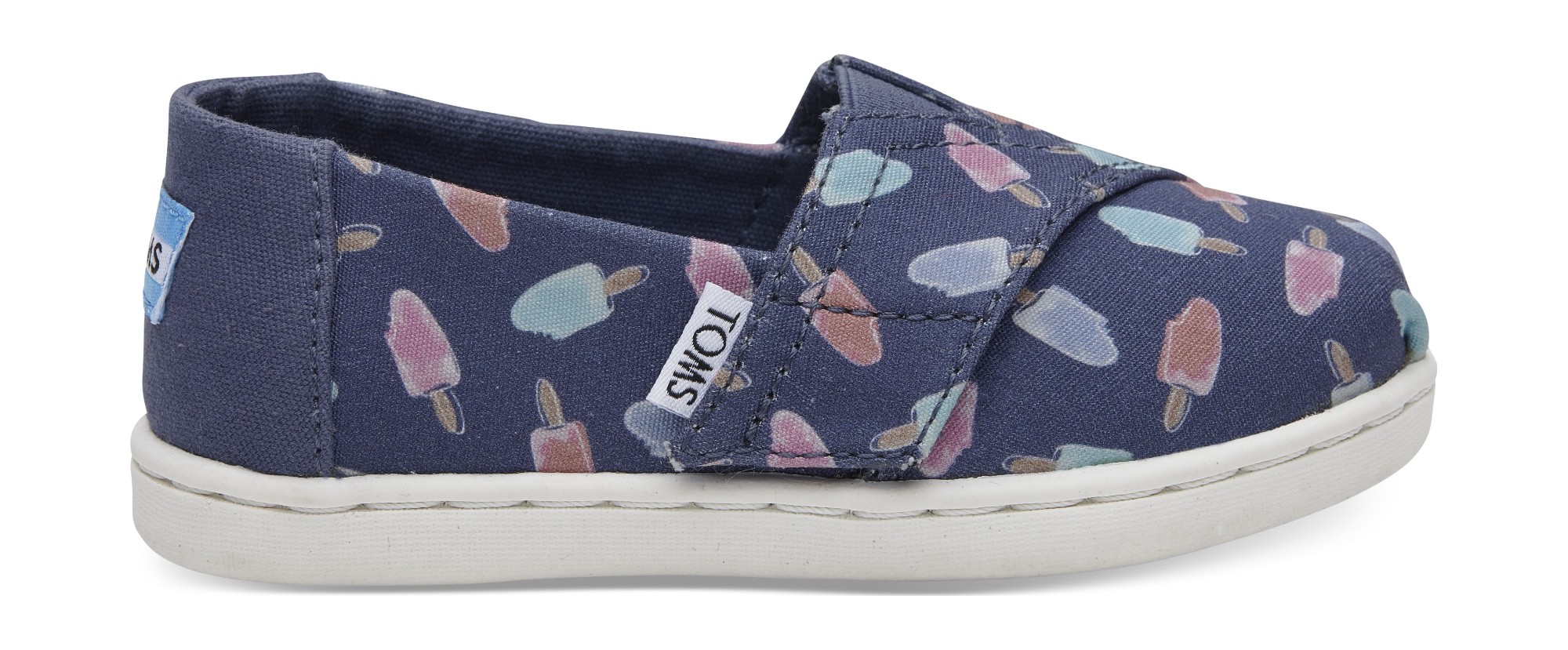 TOMS Popsicles Kid's Alpargata Cadet Blue 28,5