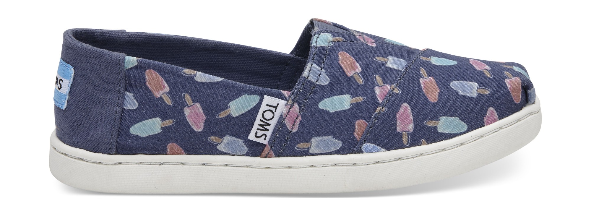 TOMS Popsicles Junior's Alpargata Cadet Blue 38