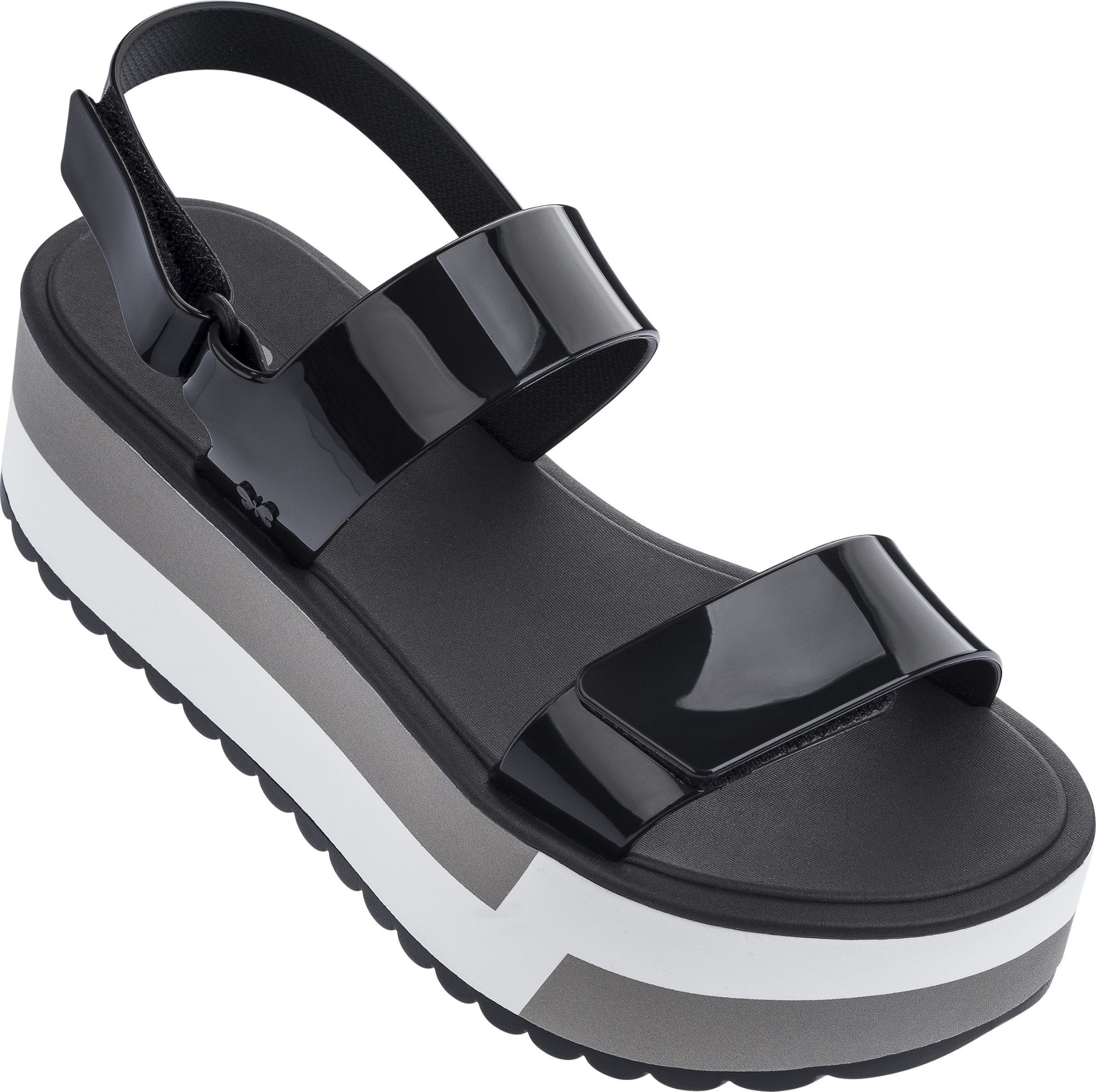ZAXY Slash Plat Sandal Black 37
