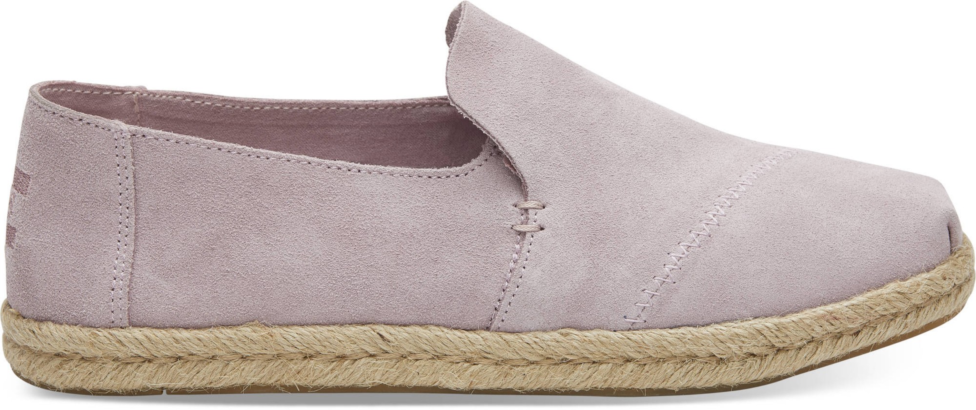 TOMS Suede Women's Deconstructed Alpargata Lilac 38