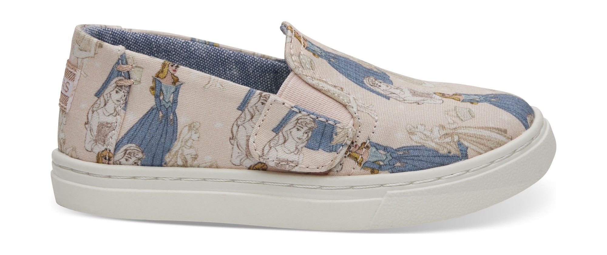 TOMS Sleeping Beauty Printed Kid's Luca Slipon Pink 24,5