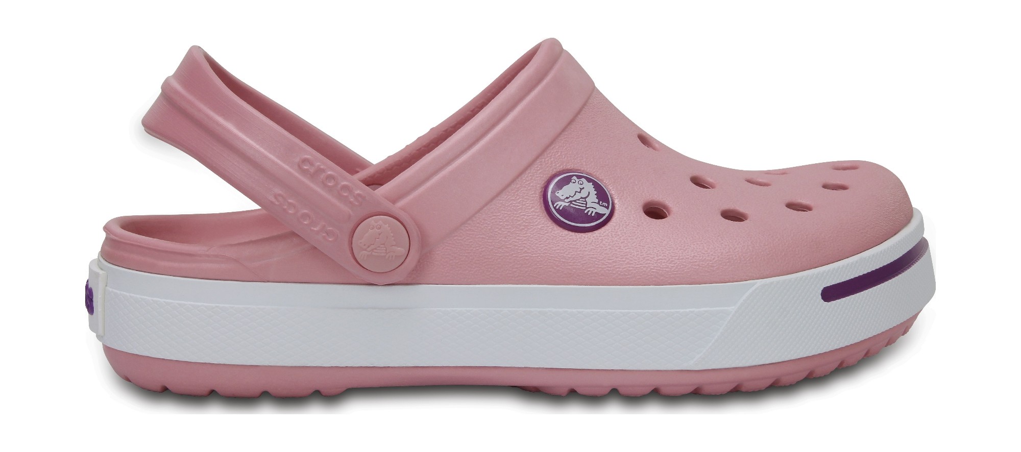 Crocs™ Crocband II Kids' Petal Pink/Dahlia 29