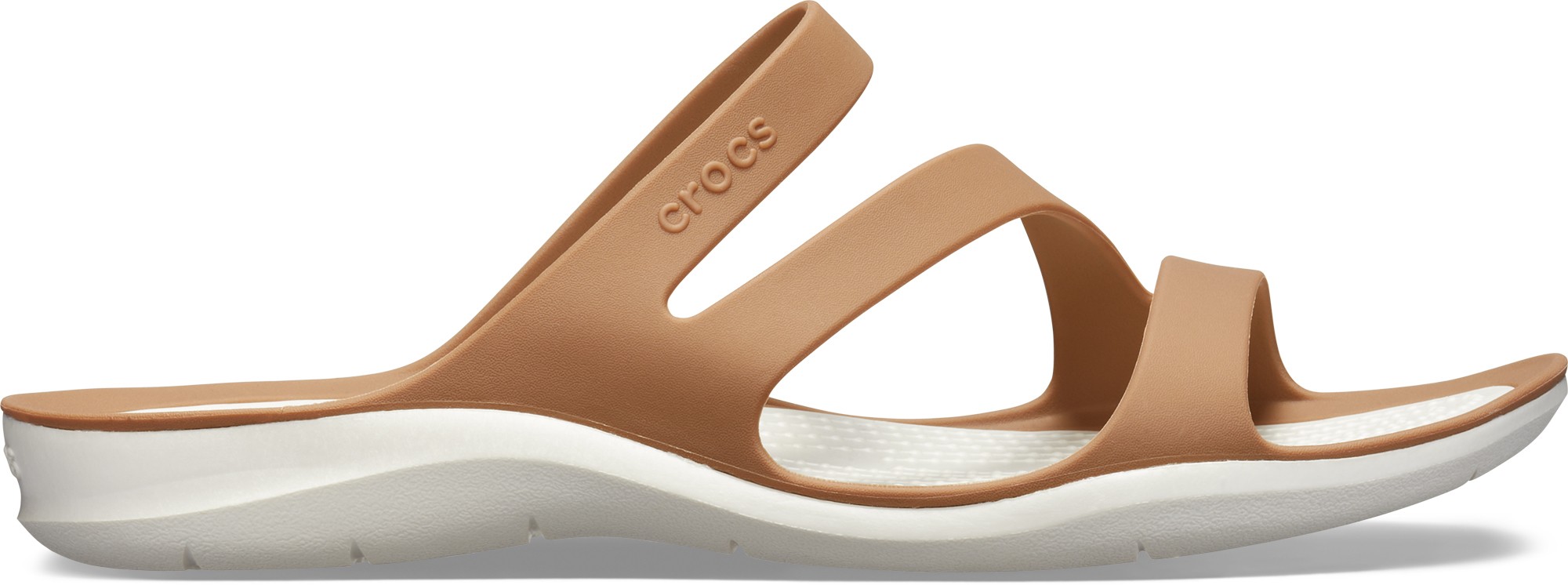 Crocs™ Women's Swiftwater Sandal Bronze/Oyster 35