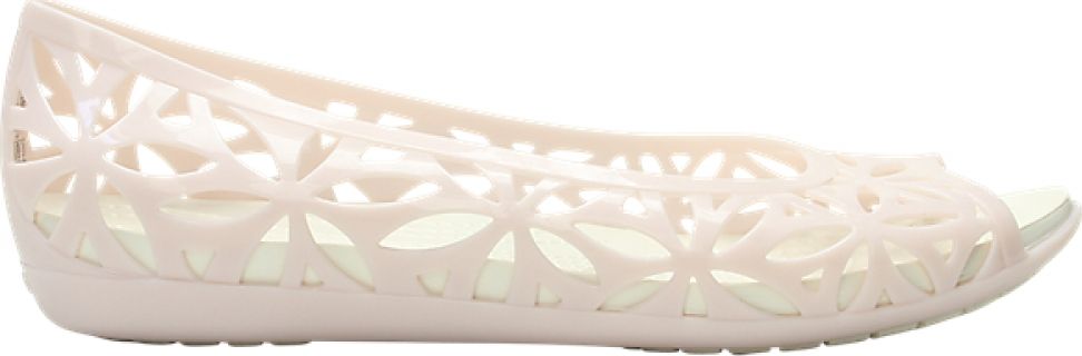 Crocs™ Isabella Jelly II Flat Barely Pink/Oyster 41