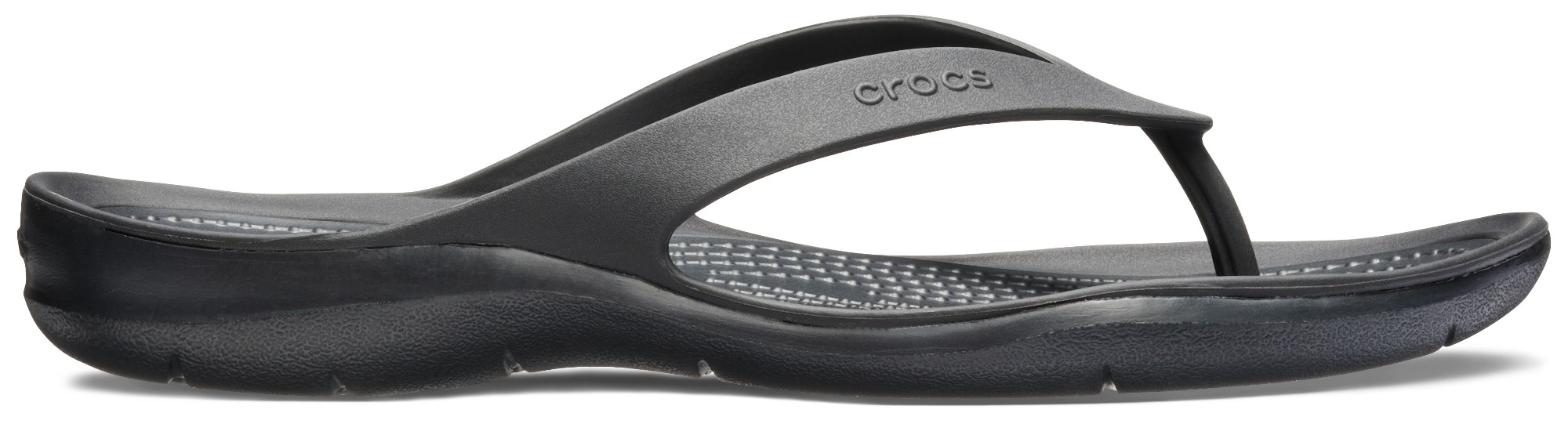 Crocs™ Women's Swiftwater Flip Black/Black 41