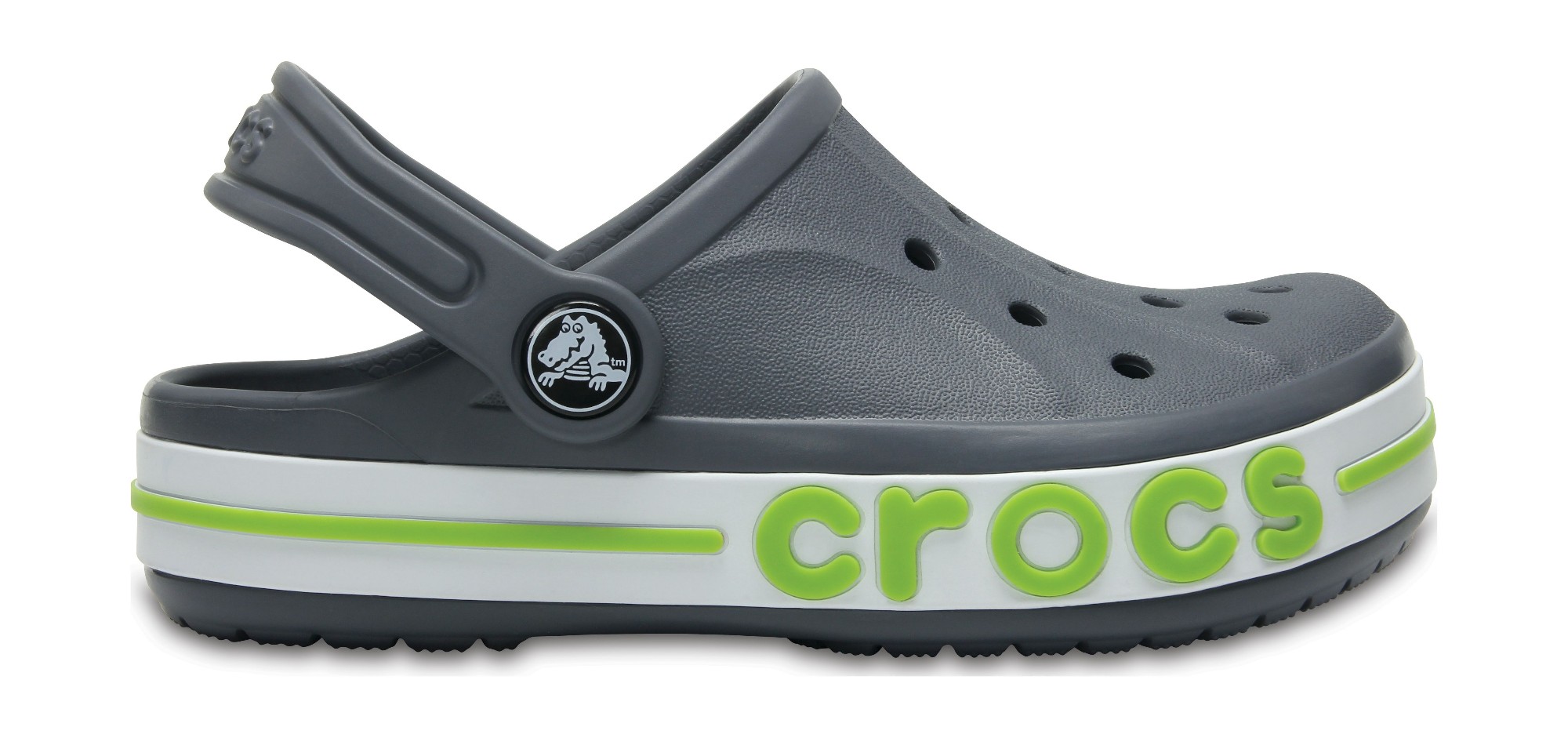 Crocs™ Bayaband Clog Kid's Charcoal 25