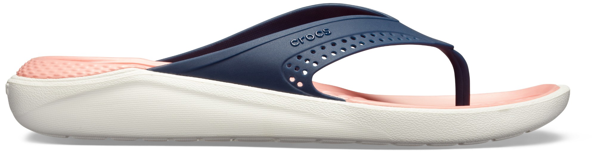 Crocs™ LiteRide Flip Navy/Melon 36,5