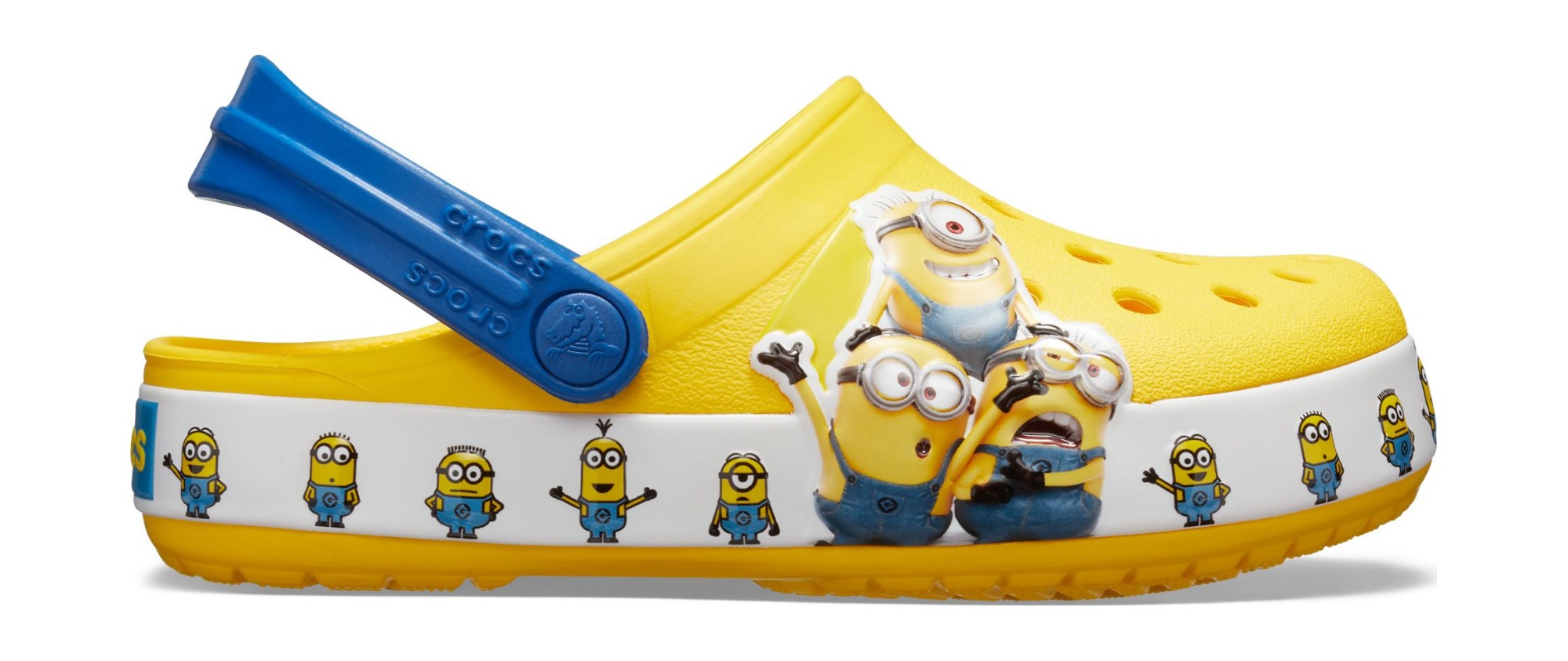 Crocs™ Funlab Minions Multi Clog Kid's Yellow 23