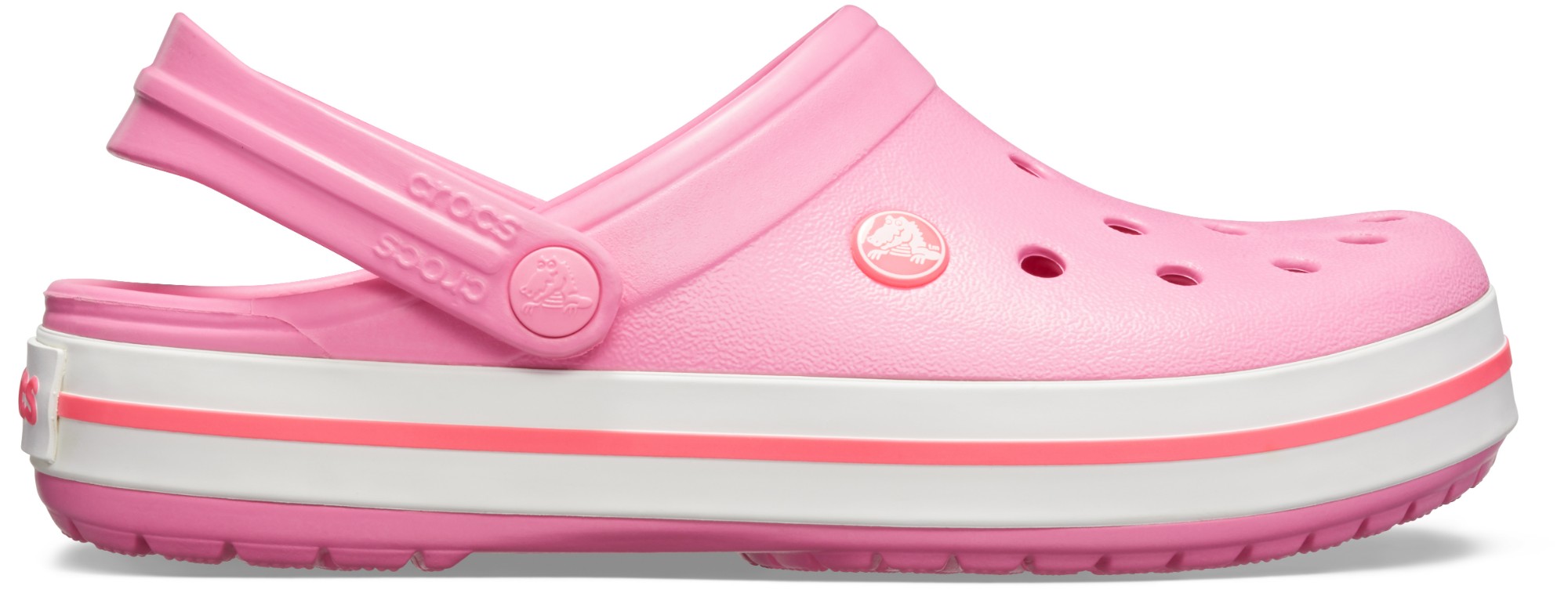 Crocs™ Crocband™ Pink Lemonade/White 39,5