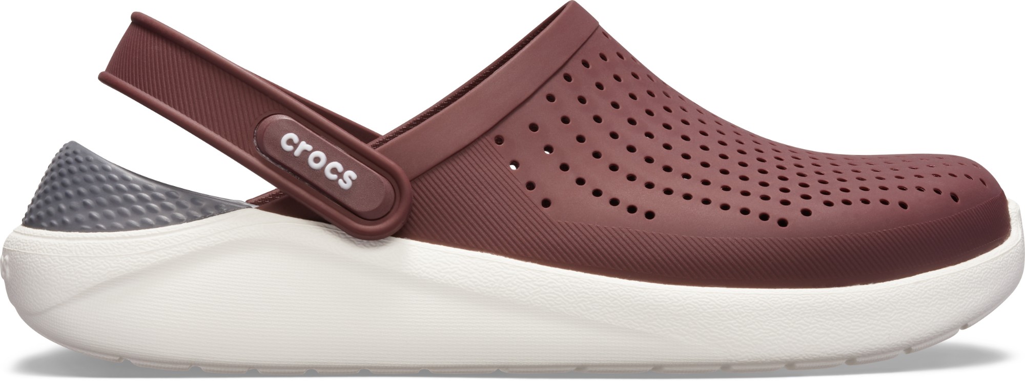 Crocs™ LiteRide Clog Burgundy/White 41