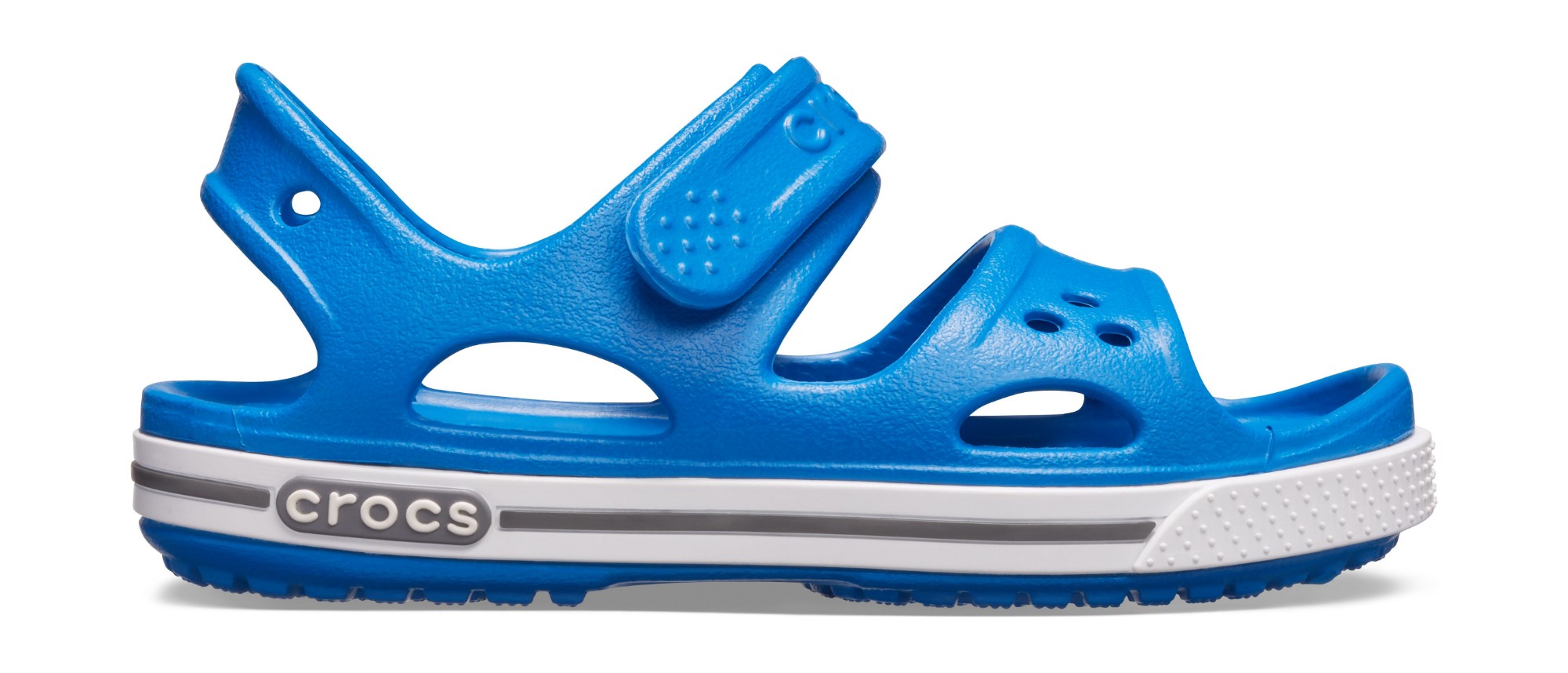 Crocs™ Kids' Crocband II Sandal PS Bright Cobalt/Charcoal 22