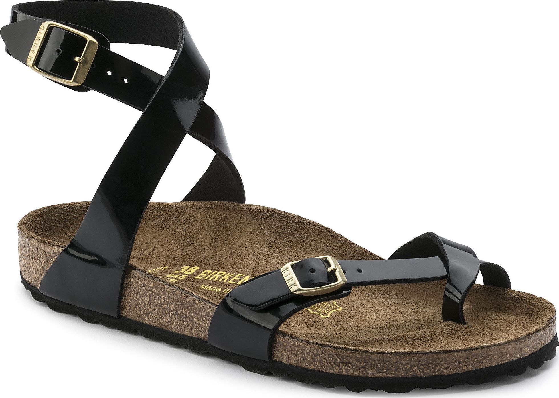 Birkenstock Yara Patent Black 42