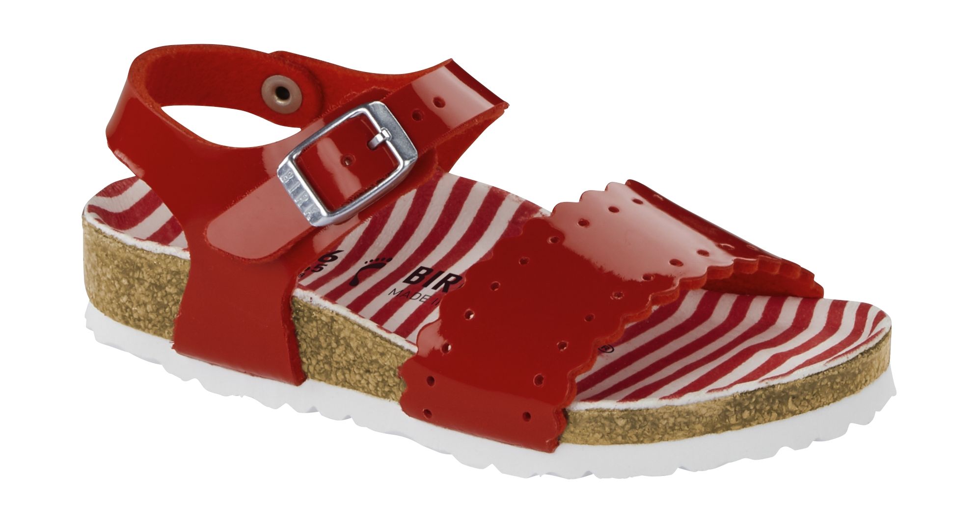Birkenstock Risa Kids Nautical Stripes Red 31