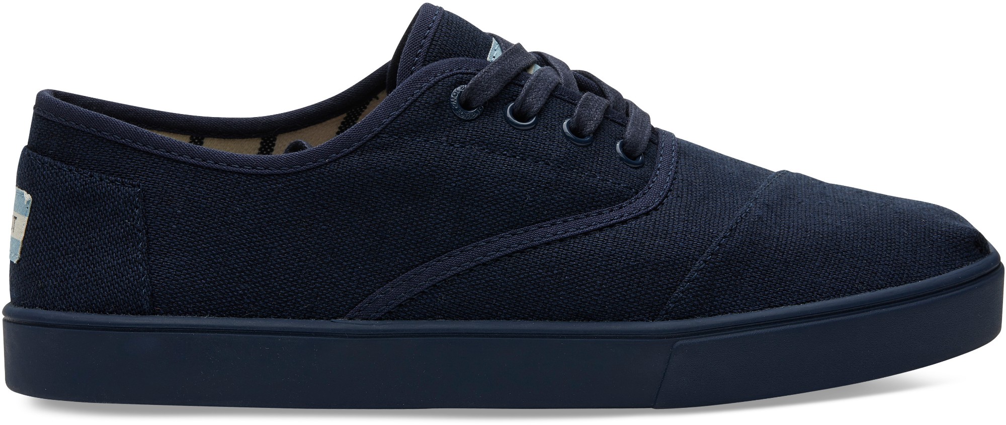 TOMS Heritage Canvas Men's Cordones Cupsole Navy 43
