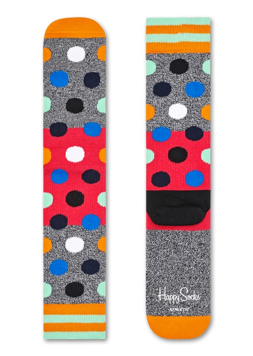 Happy Socks Athletic Big Dot Block Multi 9700 36-40