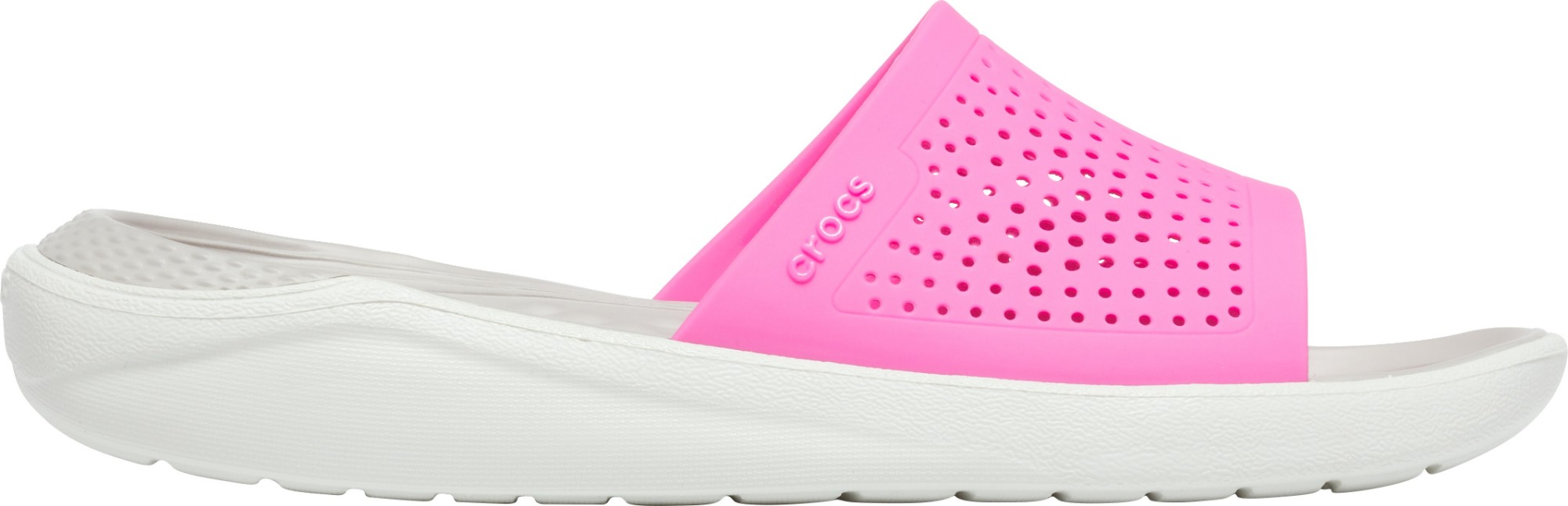 Crocs™ LiteRide Slide Electric Pink/Almost White 38,5