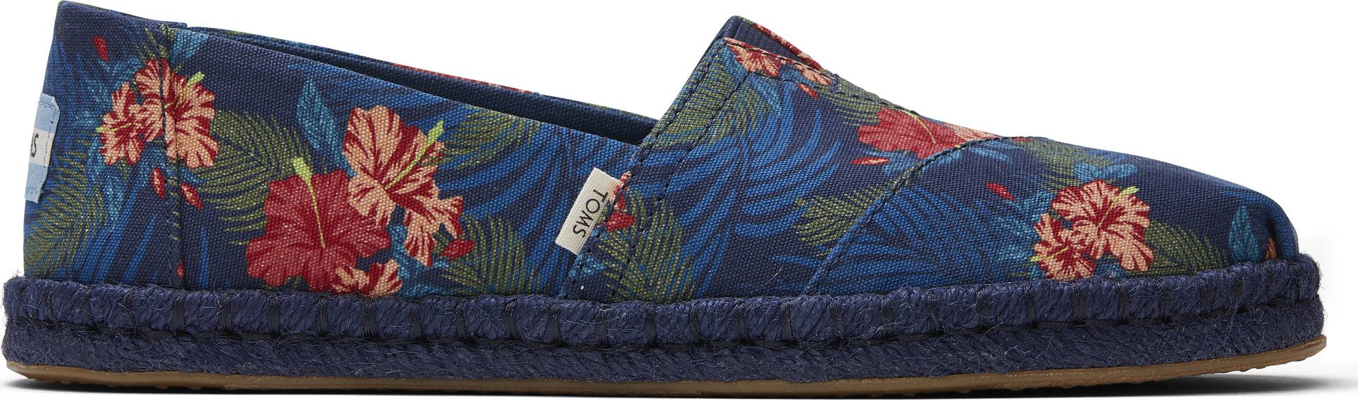 TOMS Tropical Print Rope Women's Alpargata No Color 36,5