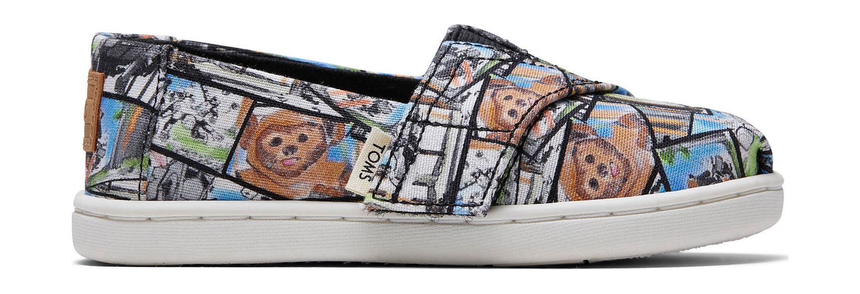 TOMS Star Wars Ewok Print Tiny's Alpargata Multi 24,5