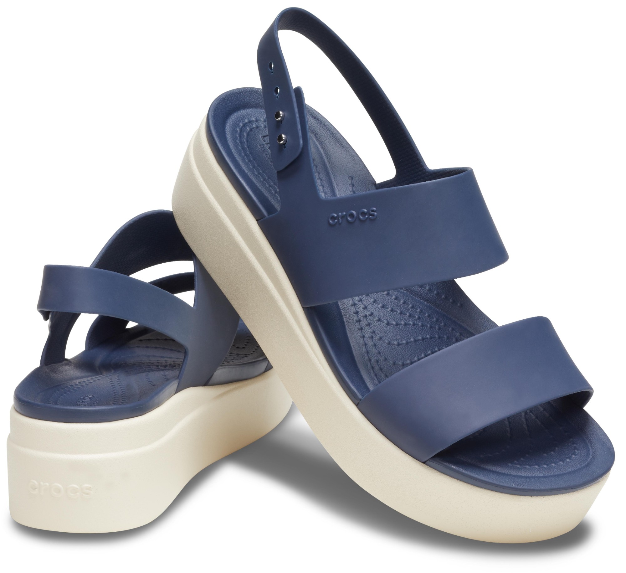 crocs brooklyn metallic
