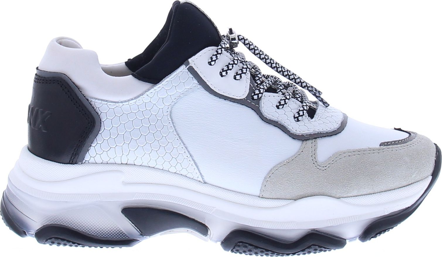 BRONX 1525 Baisley Light Grey/White/Black 40