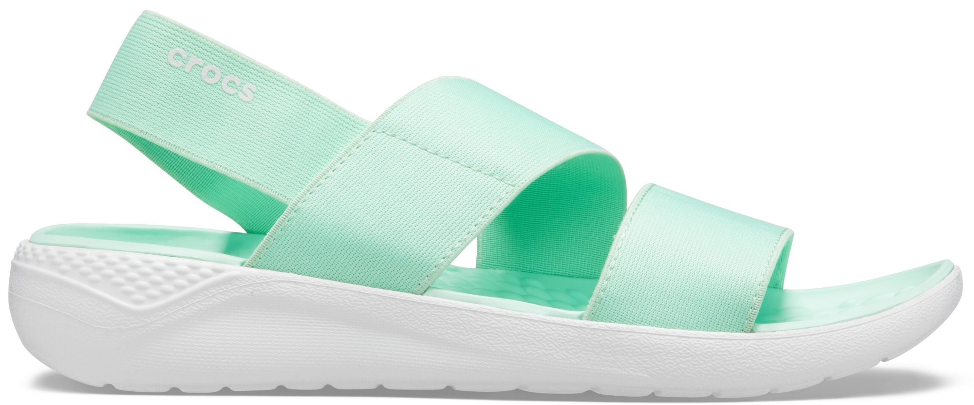 Crocs™ Literide Stretch Sandal Womens Neo Mint/Almost White 42,5