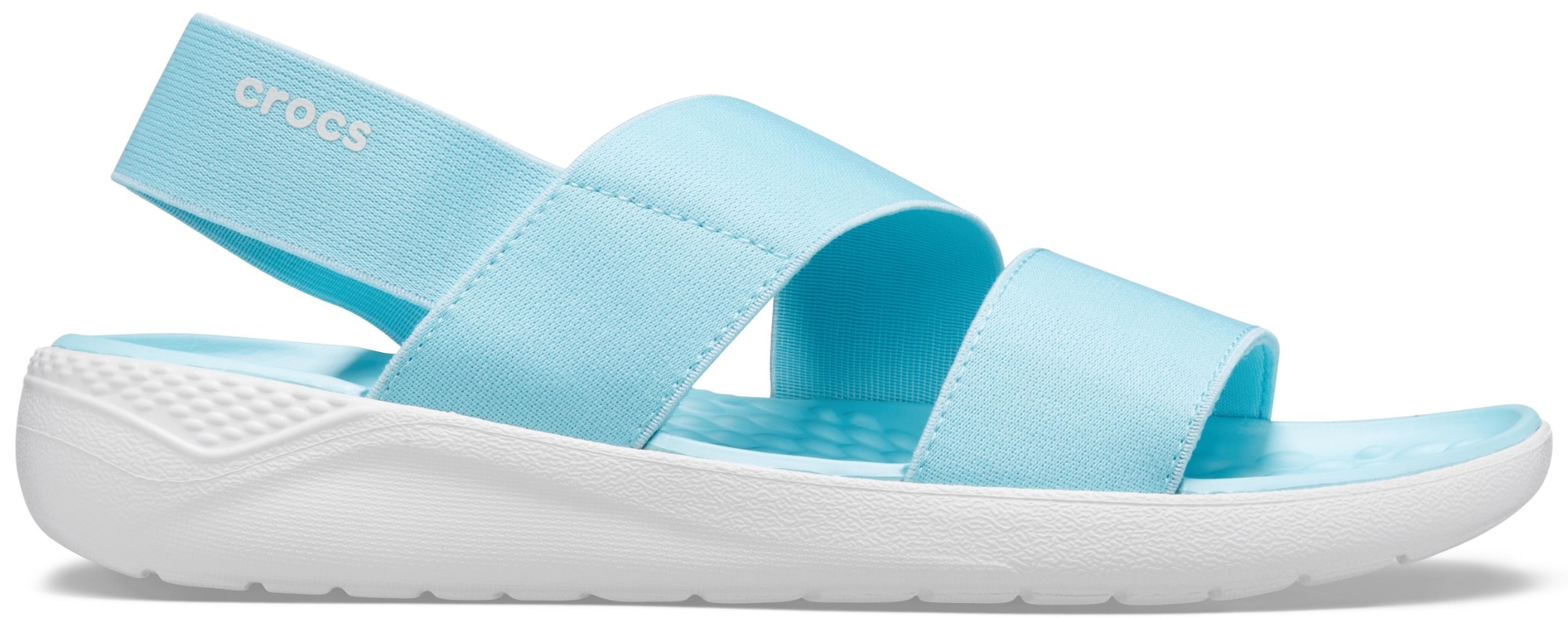 Crocs™ Literide Stretch Sandal Womens Ice Blue/Almost White 37,5