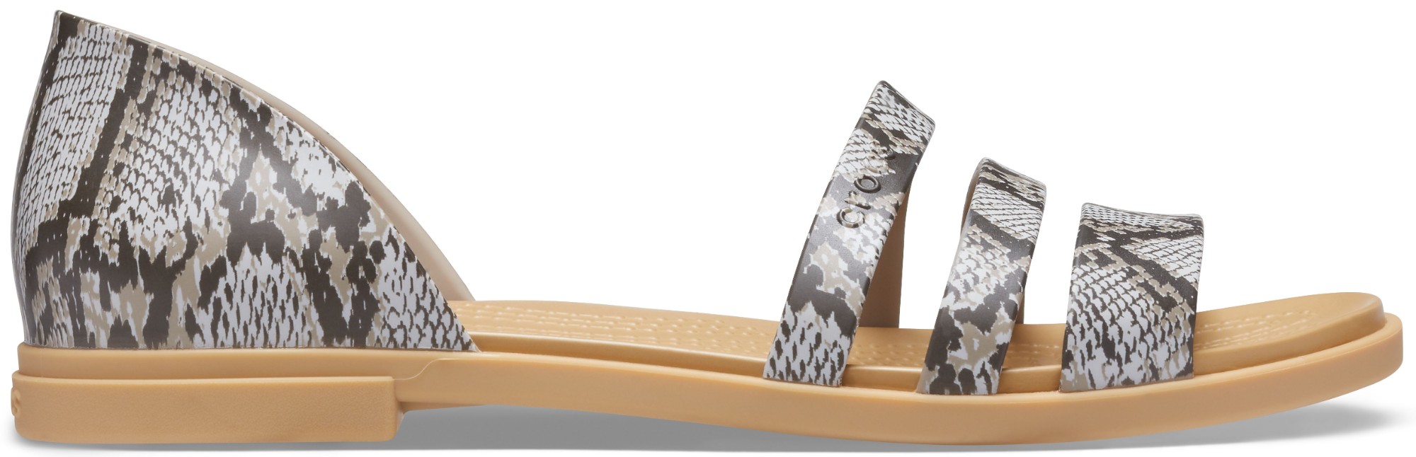 Crocs™ Tulum Open Flat Womens Mushroom/Stucco 37,5