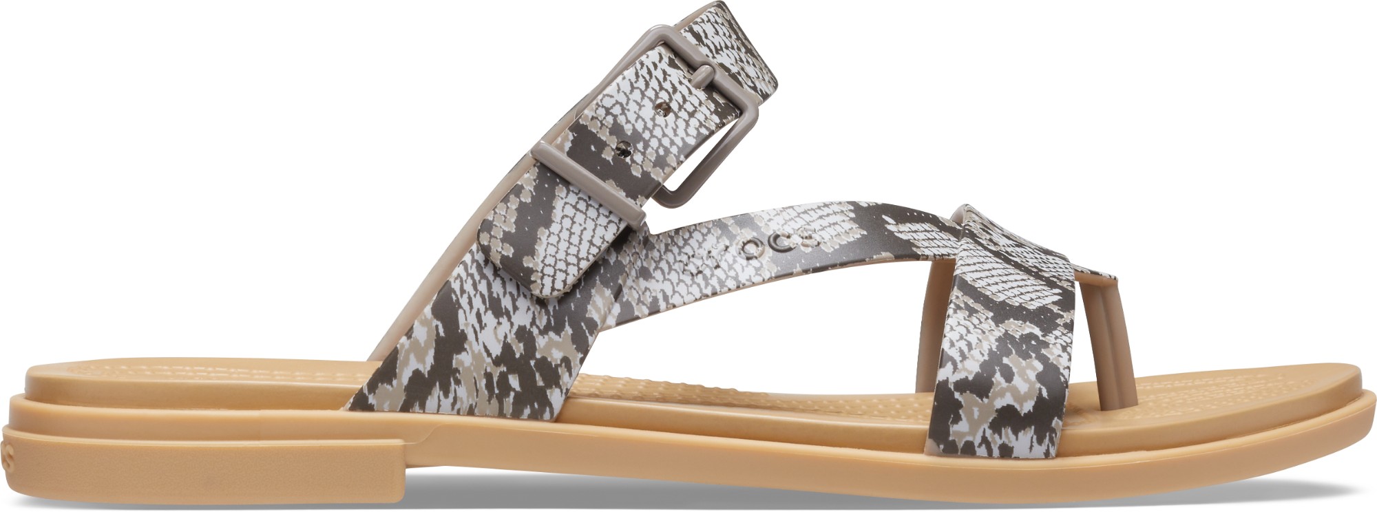 Crocs™ Tulum Toe Post Sandal Womens Mushroom/Stucco 37,5
