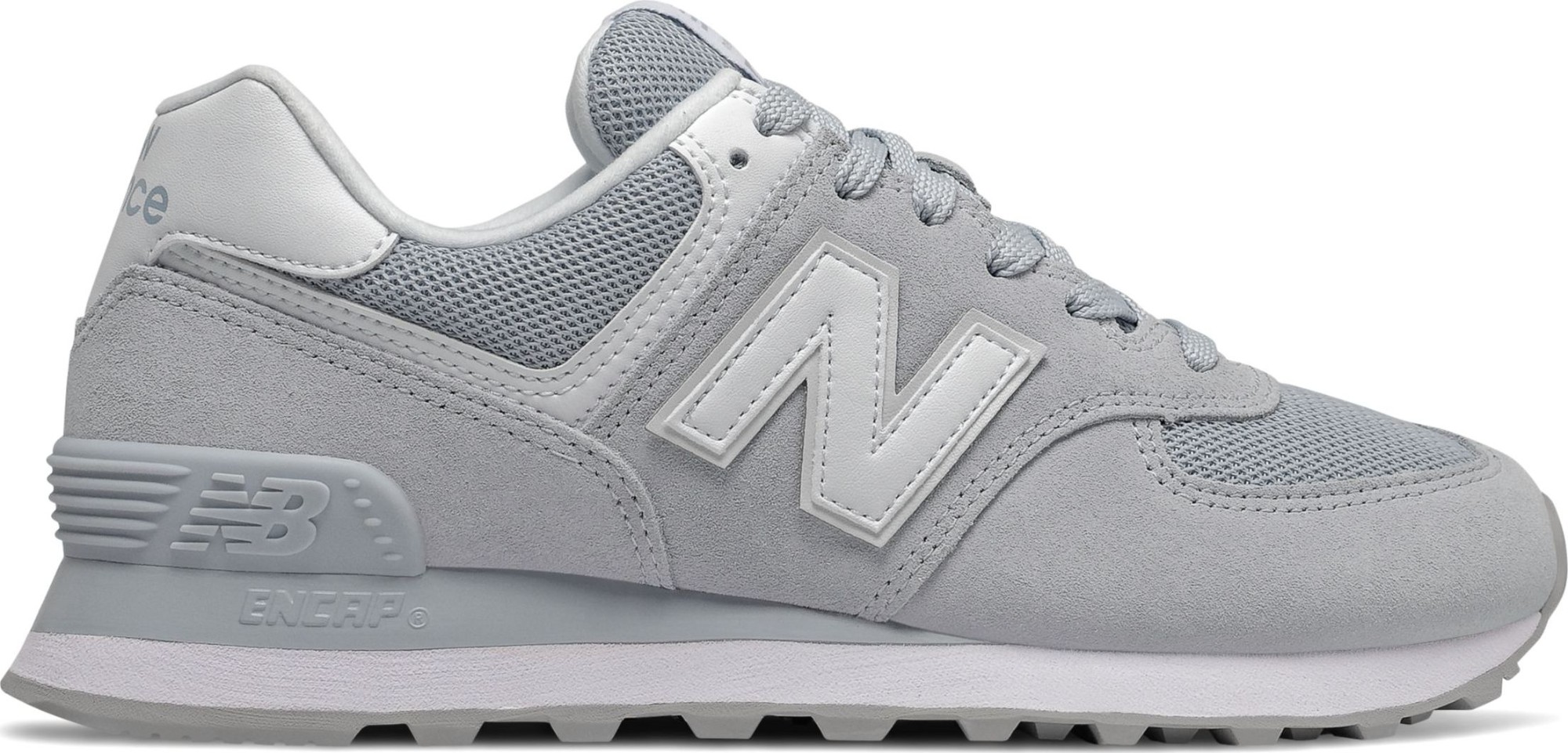 New Balance WL574 Nubuck Grey/White 39