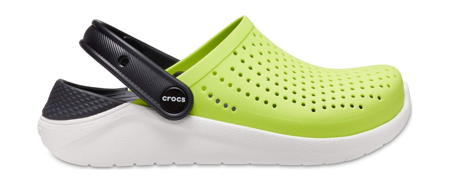 Crocs™ LiteRide Clog Kid's Lime Punch/Black 28