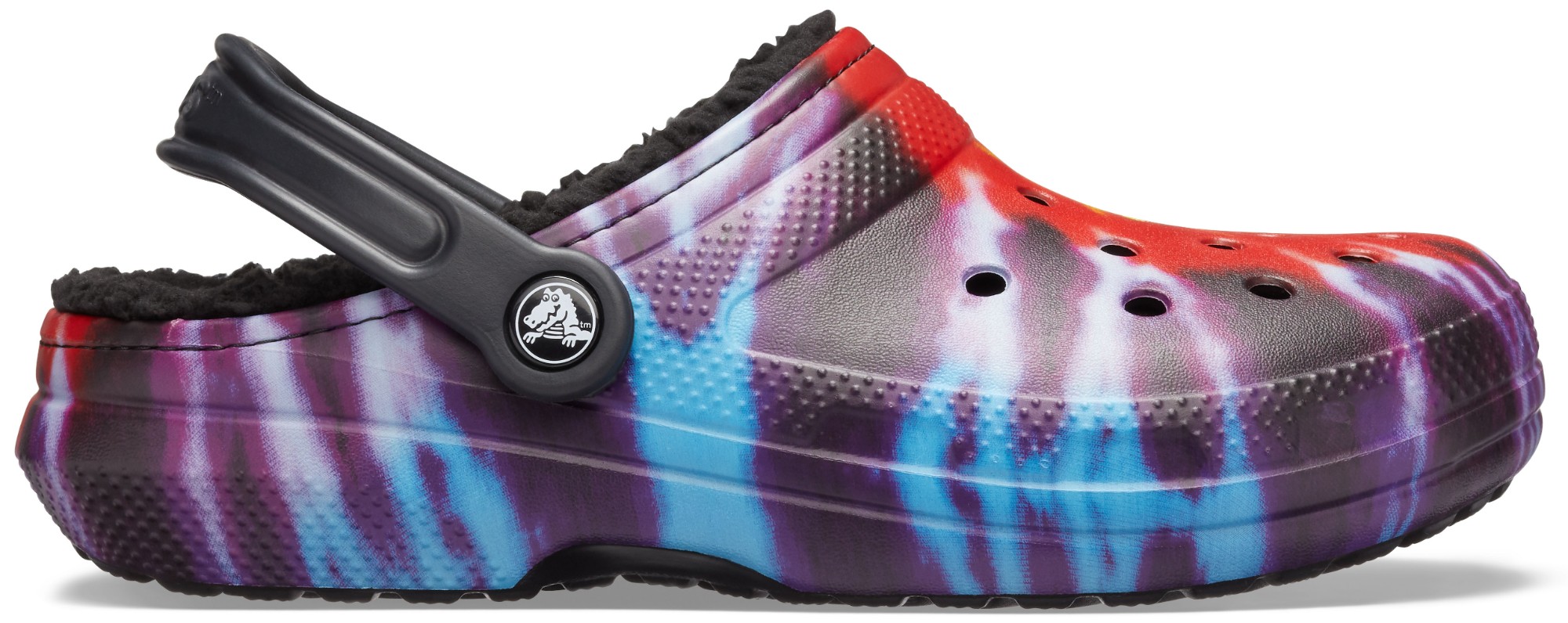 Crocs™ Classic Lined Tie Dye Clog Multi/Black 36,5