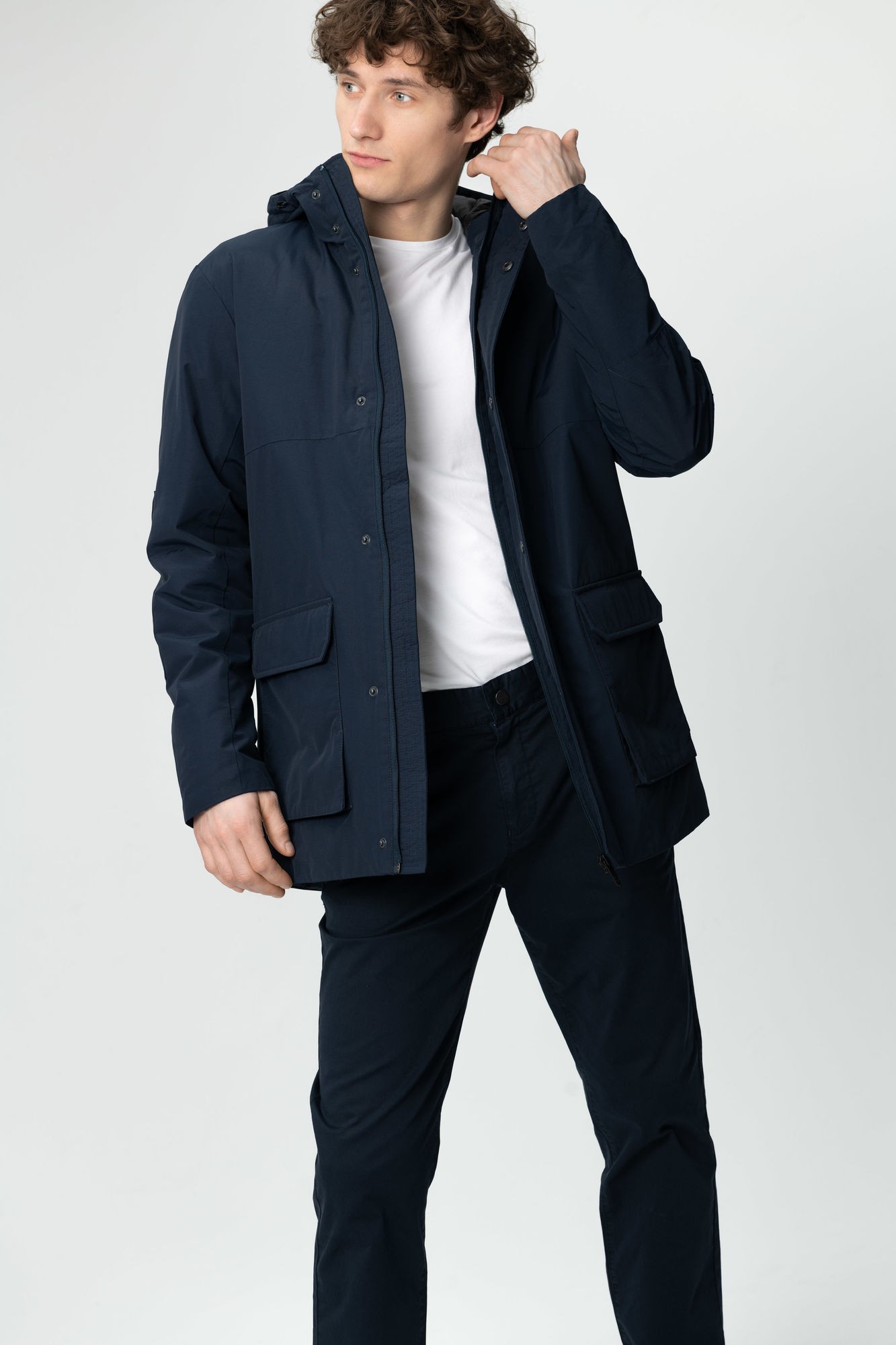 AUDIMAS Prailg.striukė su THERMORE pašilt.2011-529 Navy Blazer XL