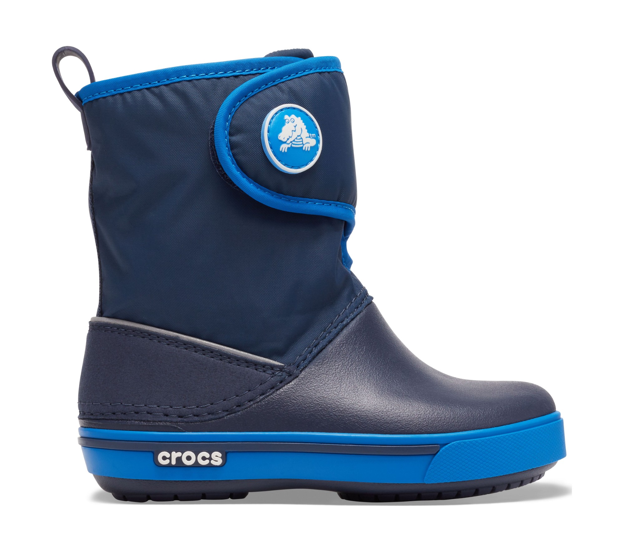 Crocs™ Kids' Crocband II.5 Gust Boot Navy/Bright Cobalt 29