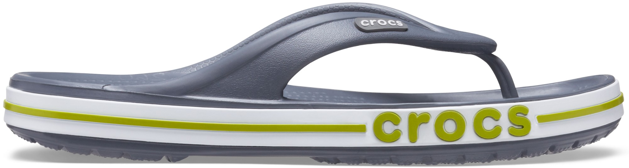 Crocs™ Bayaband Flip Charcoal/Volt Green 45,5