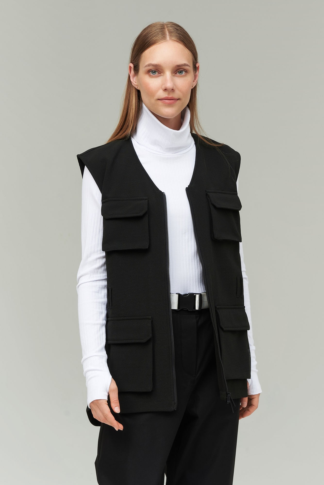 AUDIMAS Trisluok. SOFTSHELL medž. liemenė 20RM-009 Black L