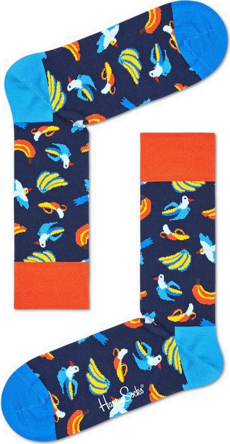 Happy Socks Banana Bird Sock Multi 6500 36-40