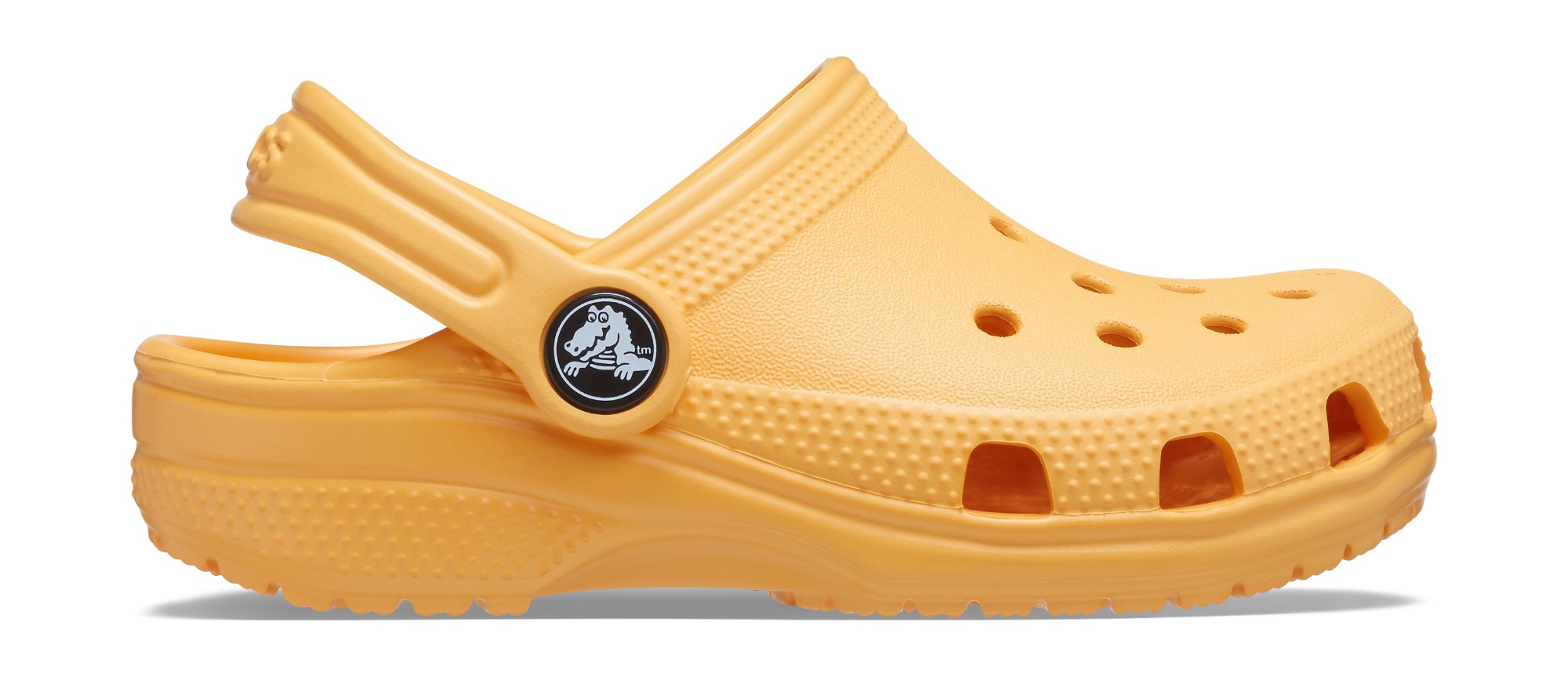 Crocs™ Kids' Classic Clog Orange Sorbet 25